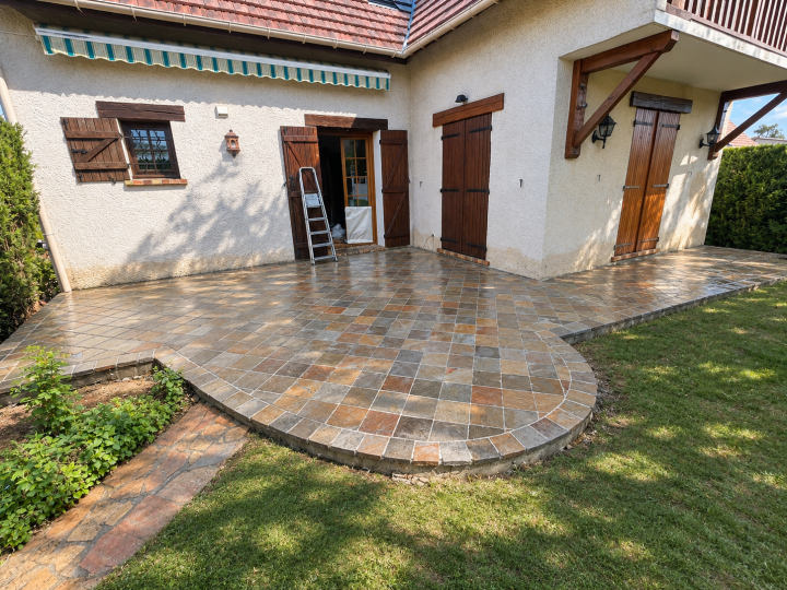 Service de ravalement de façades Villejust